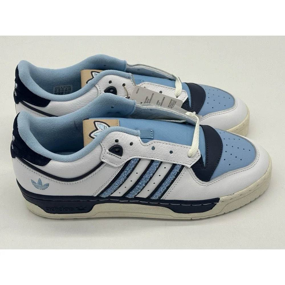 Size 10.5 - adidas Rivalry Low 86 UNC Tar Heels Men's Shoes FZ6334