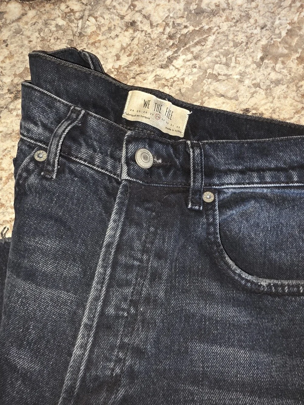 Free People dark wash