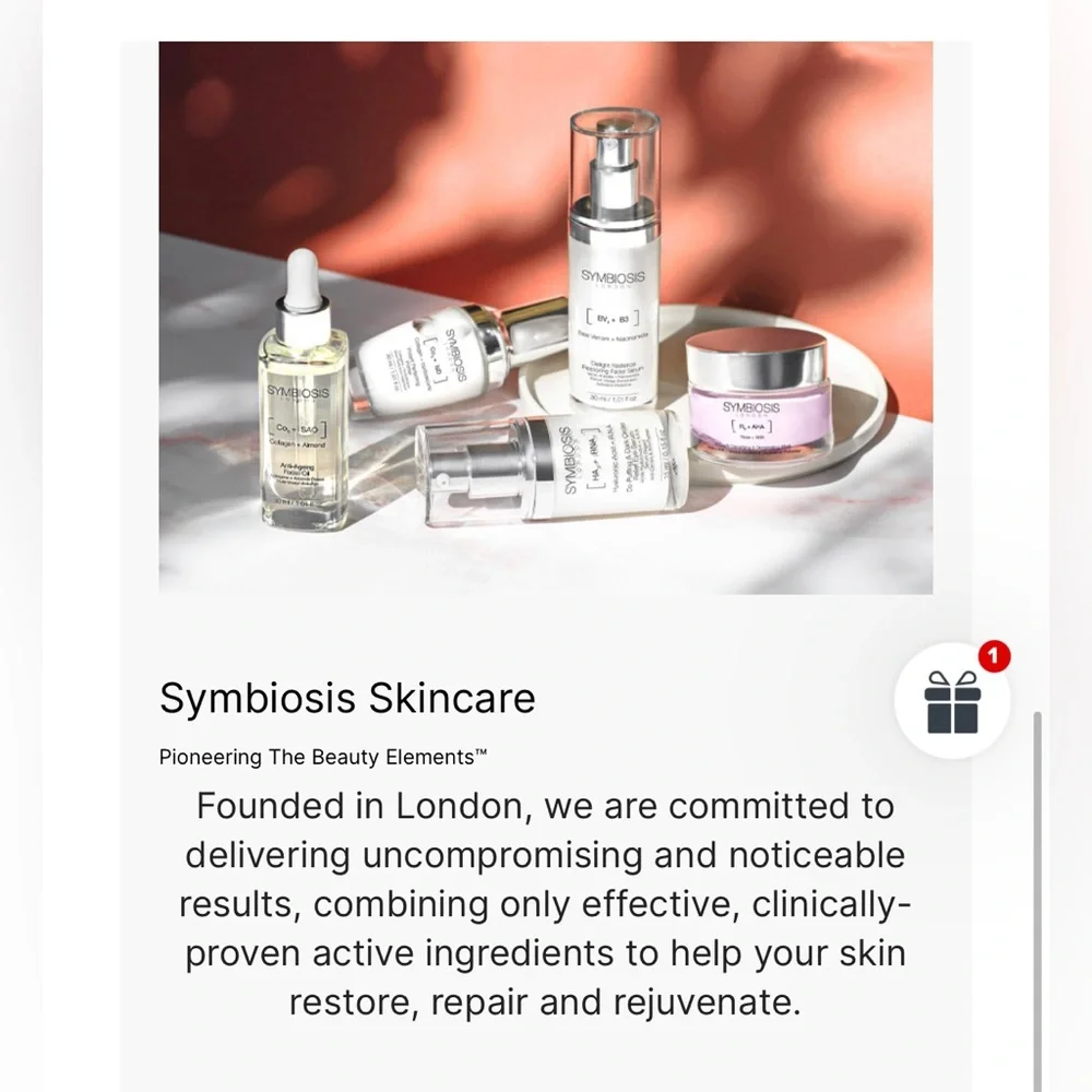Symbiosis unopened excellent