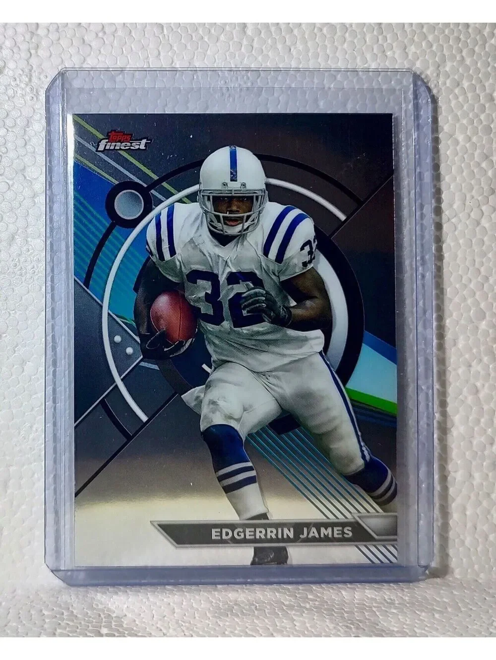 2023 Edgerrin James Topps Finest NFL #195 Football Card Indianapolis Colts