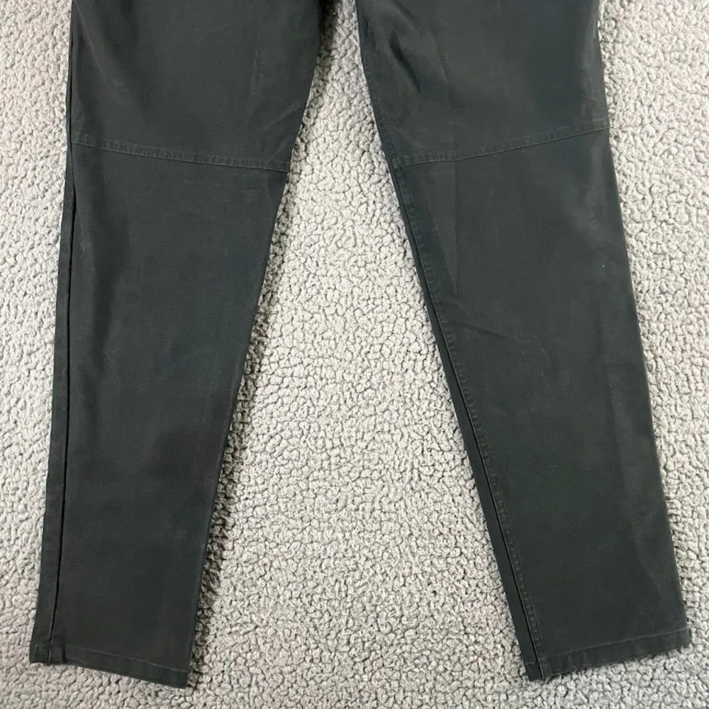 Lululemon Mens 31x30 Charcoal Black Slim Fit ABC Pants Canvas Techwear Commuter