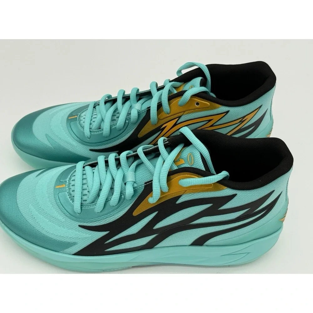 Size 13 - PUMA MB.02 Honeycomb LaMelo Ball Basketball Shoes - 377590-01