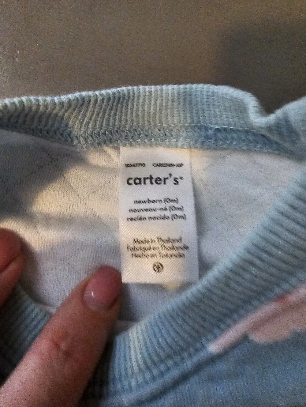 Carters newborn baby