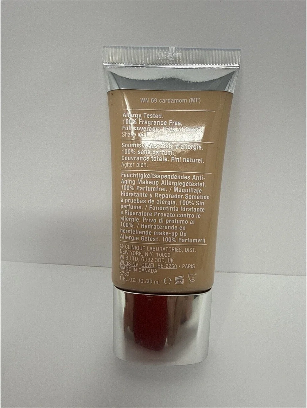 Clinique Even Better Refresh Makeup WN 69 Cardamom (MF) 1 oz / 30 ml  RN 3