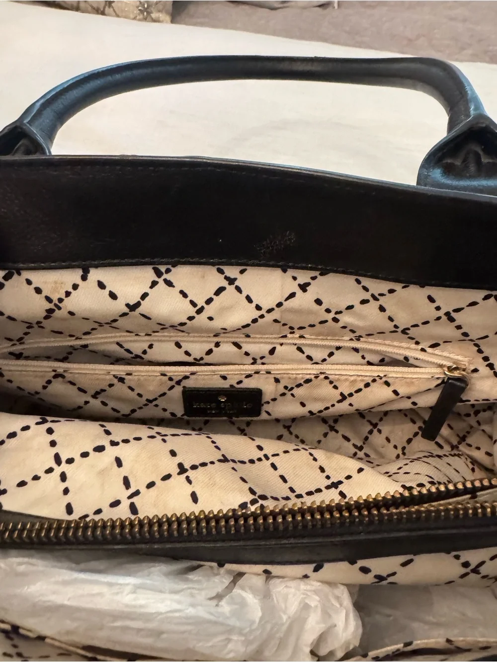 kate spade sleek black