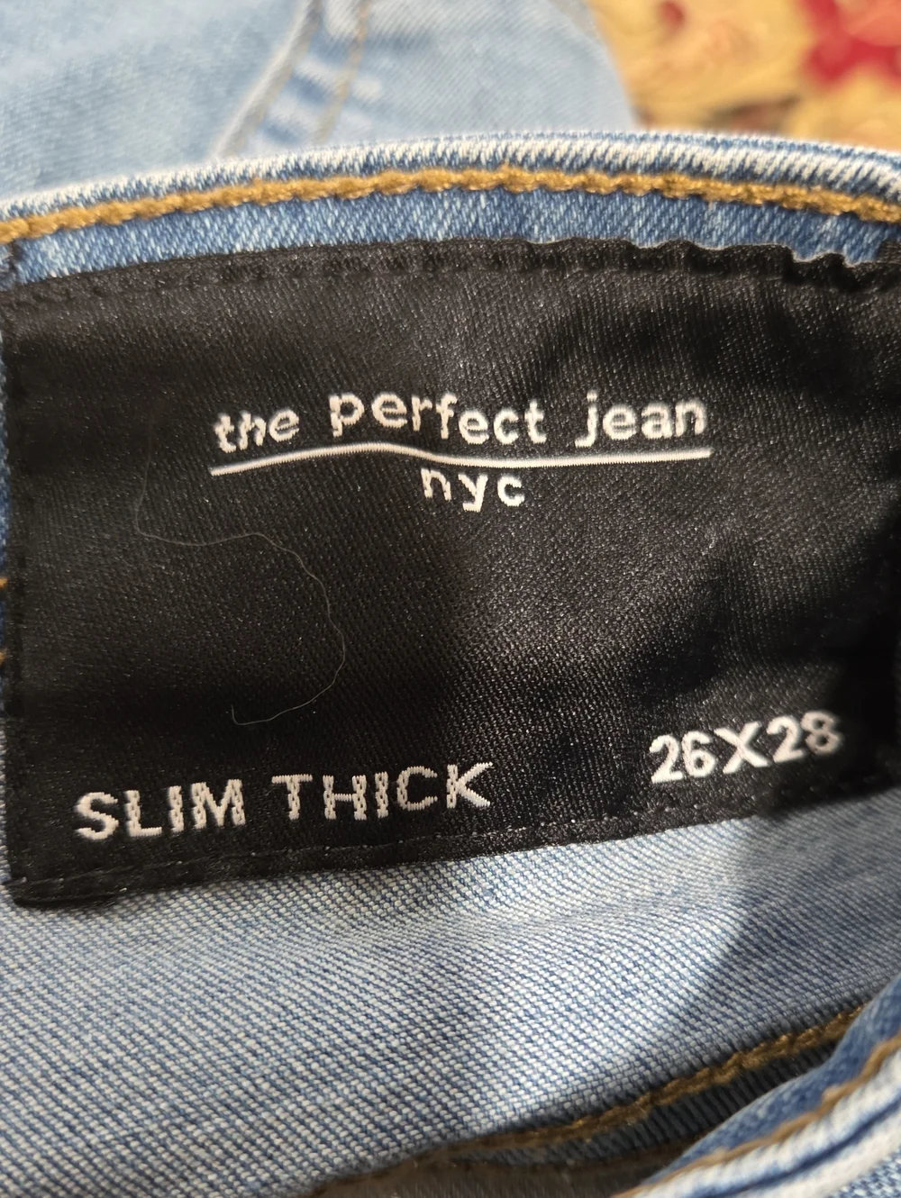 The Perfect Jean Nyc finish wash