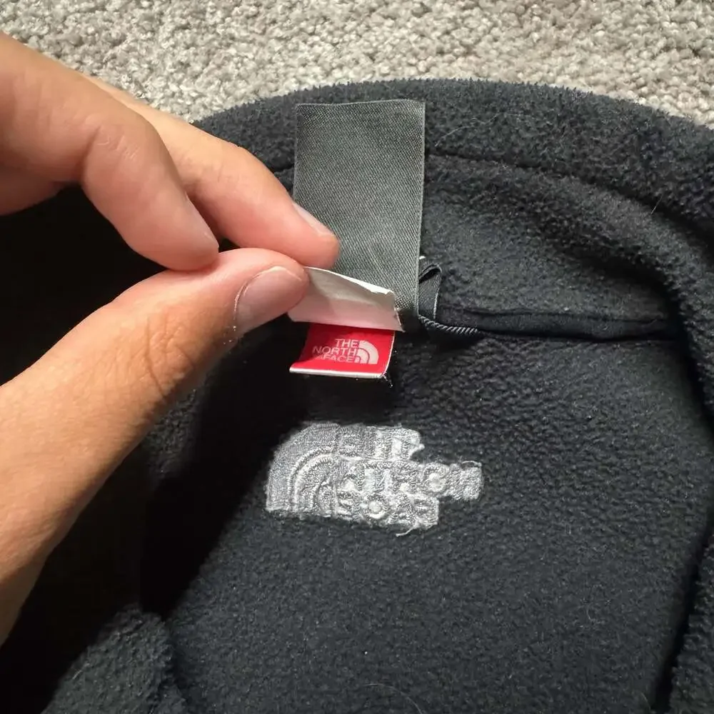 The North Face solid black