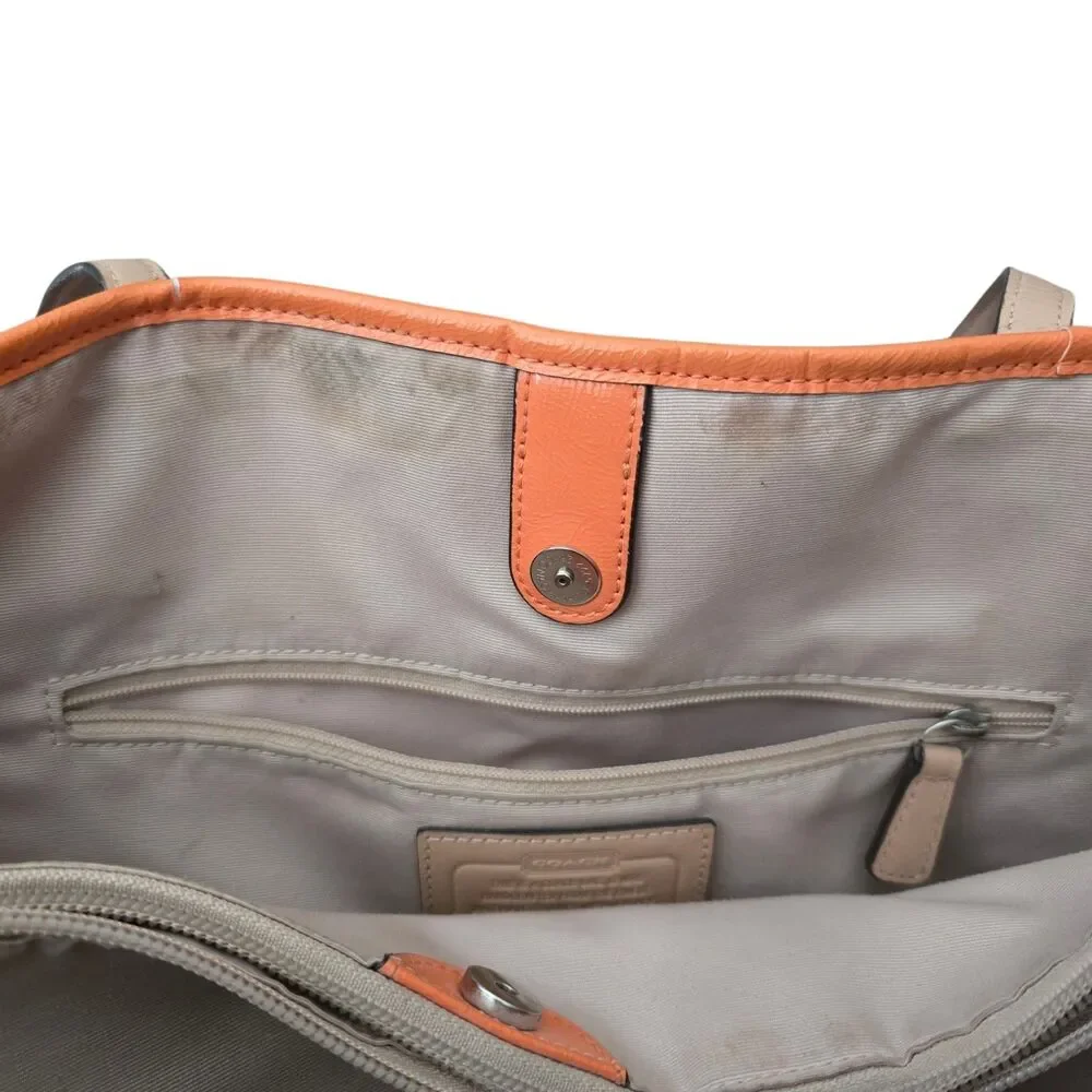 Coach pink signature