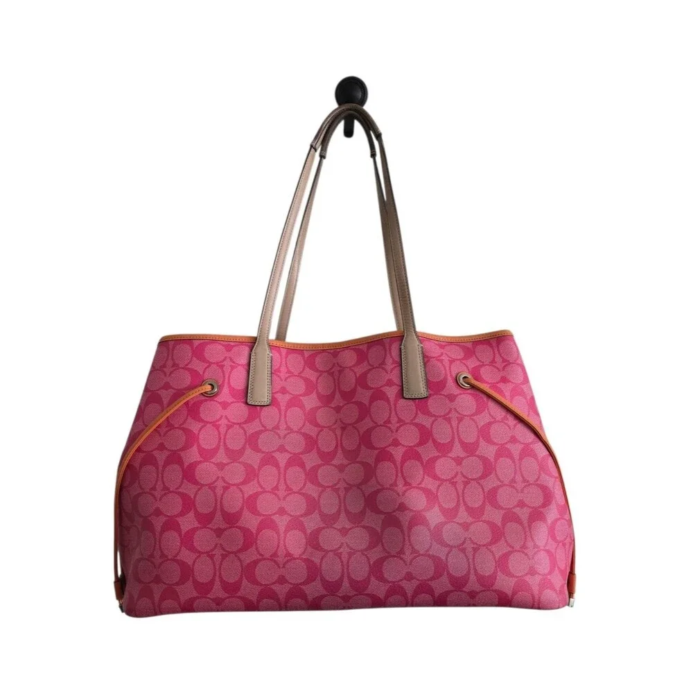 Coach pink signature