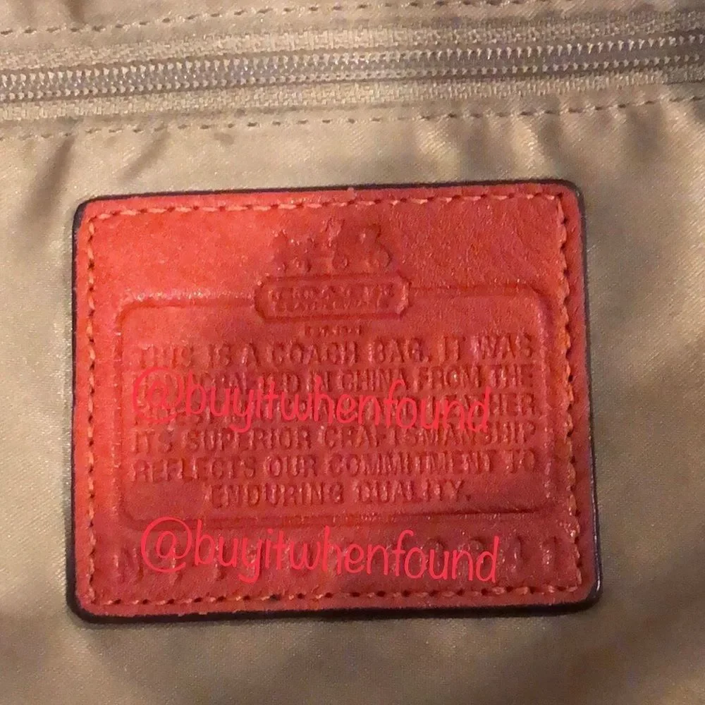 Coach women’s copper