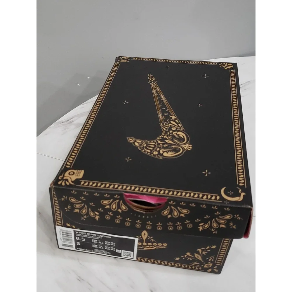 NEW Nike Dunk Low PRM Dia De Muertos | Women's Size 6.5 / Men's 5 | FQ8148-010