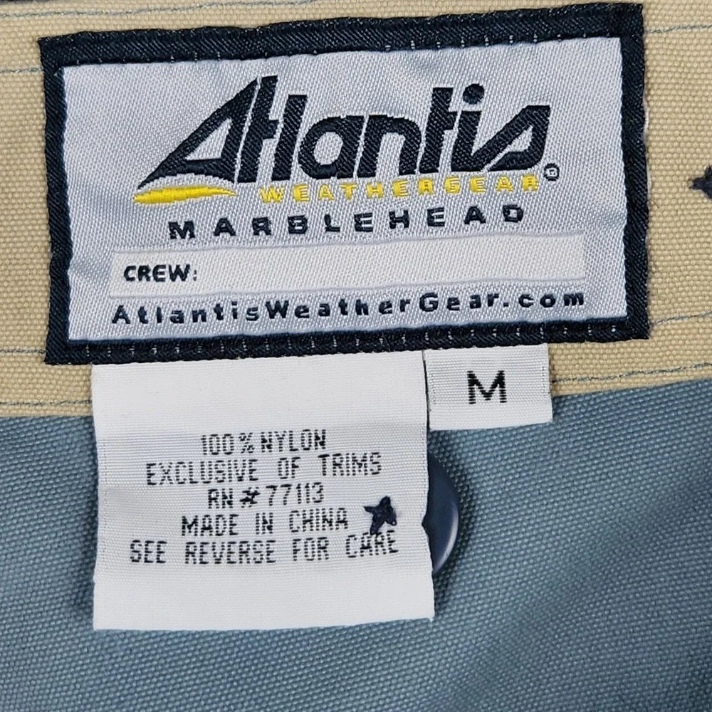 Atlantis WeatherGear measurements waist