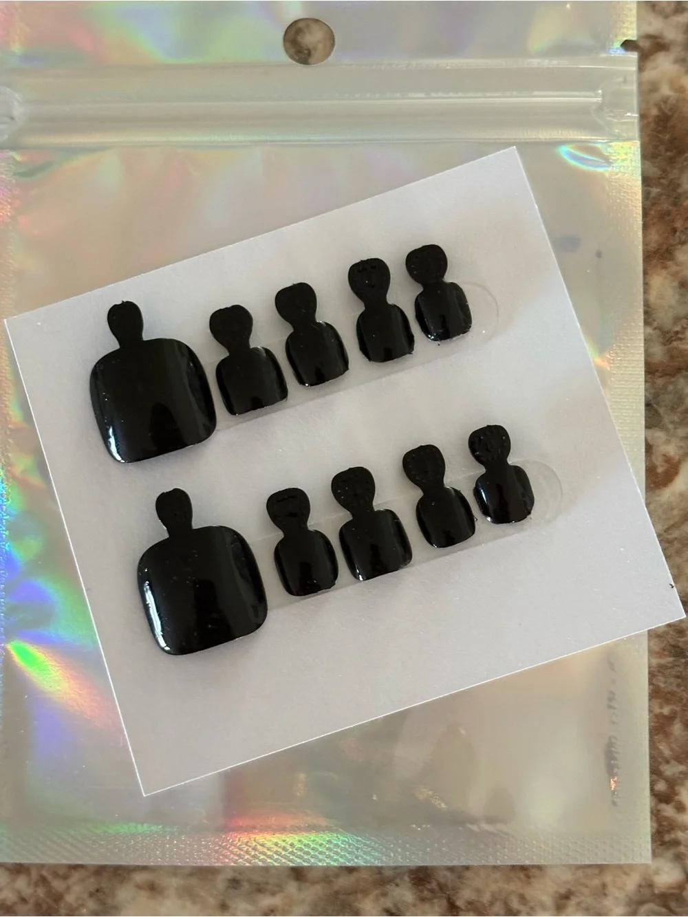 N/A glossy black