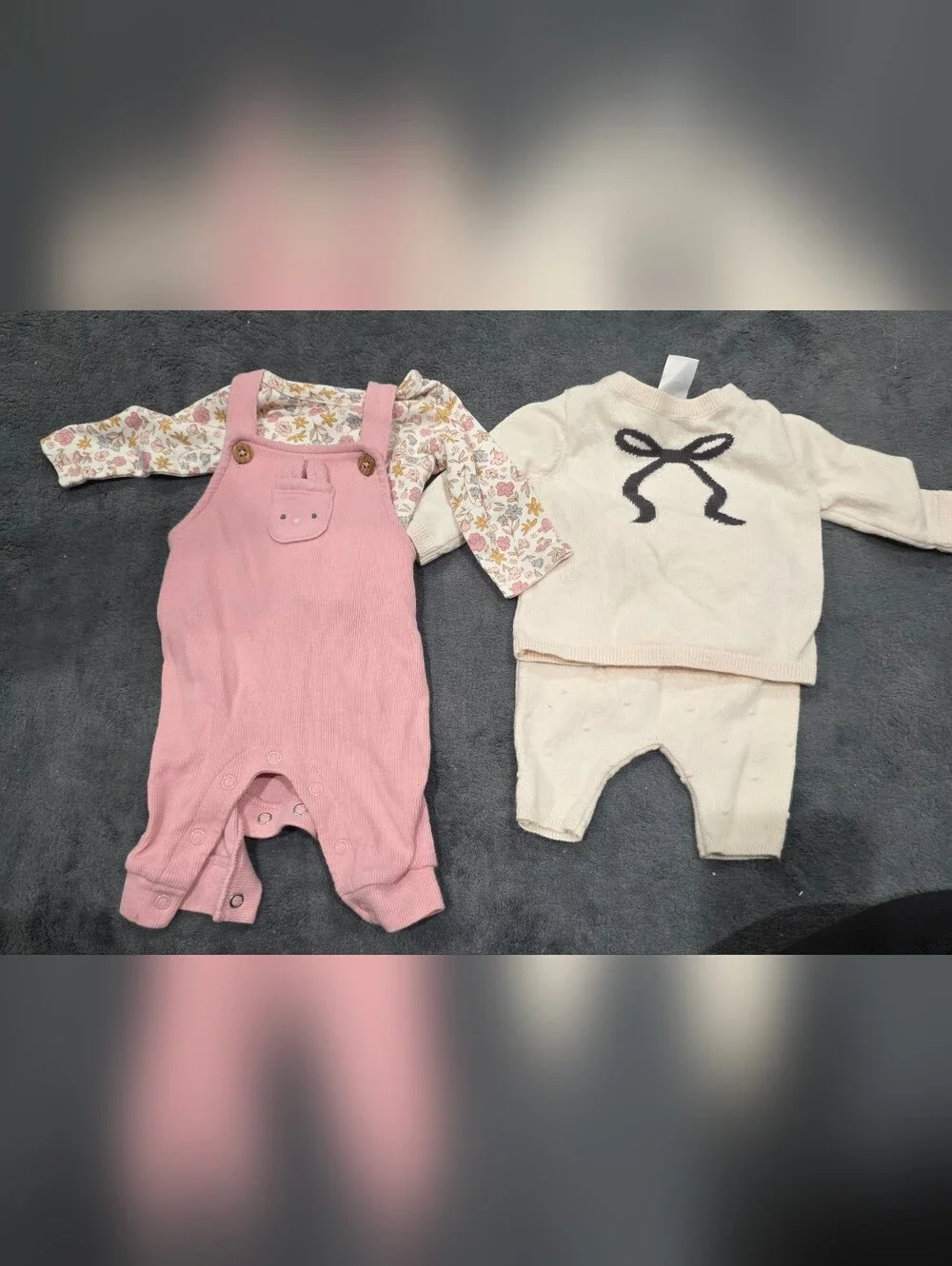 Carters pink corduroy