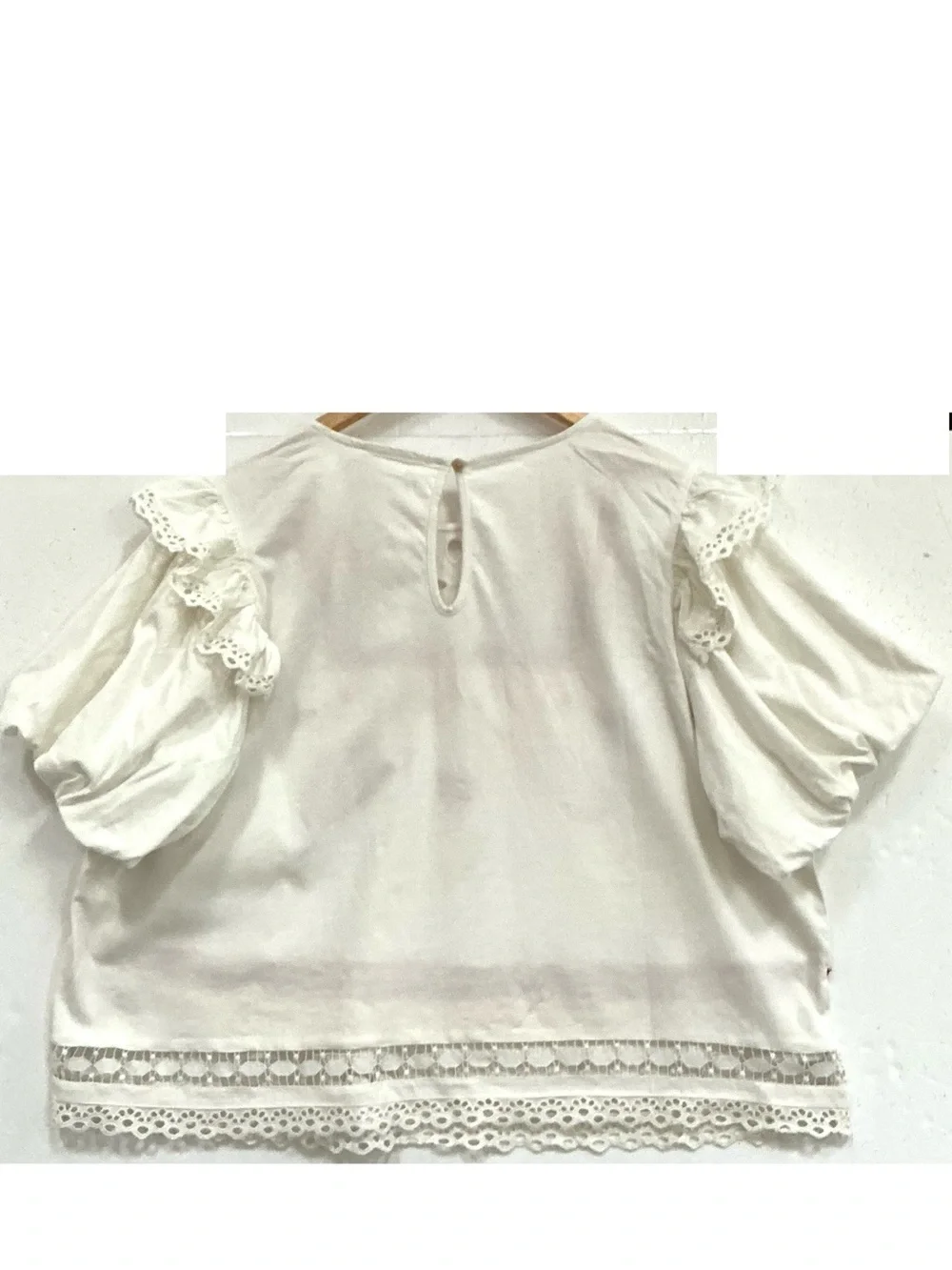 Anthropologie airy white