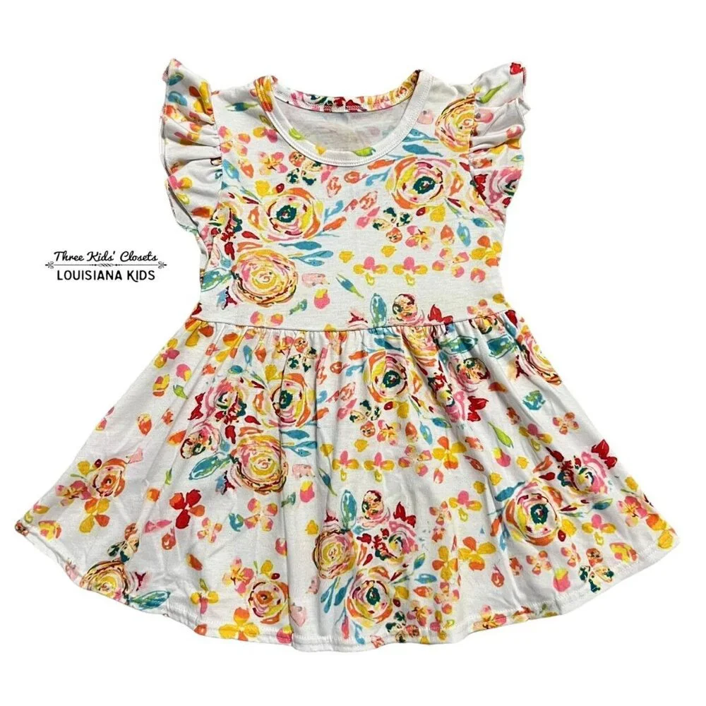 Small Shop 3T Floral Print Dress