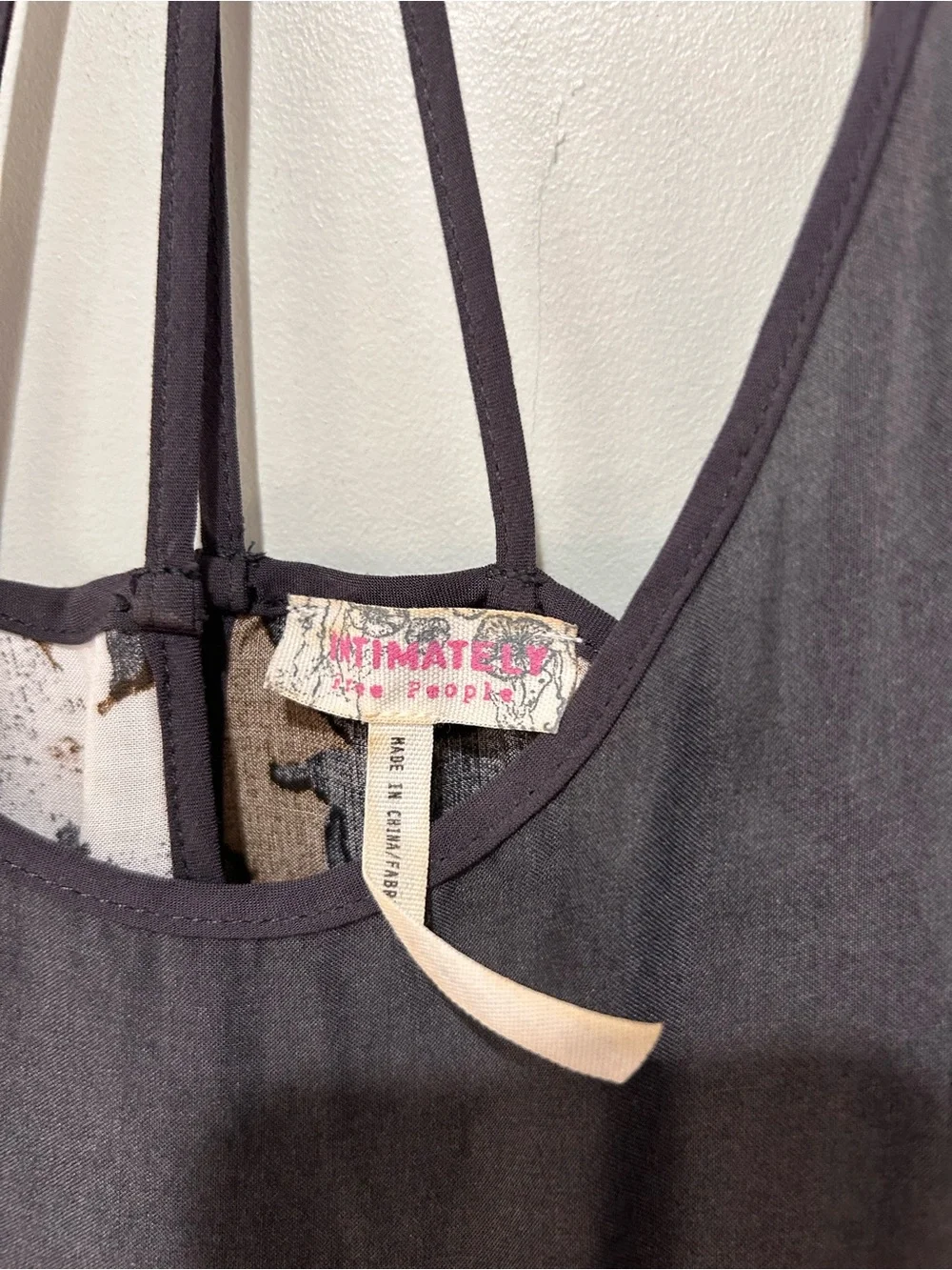Free People charcoal gray