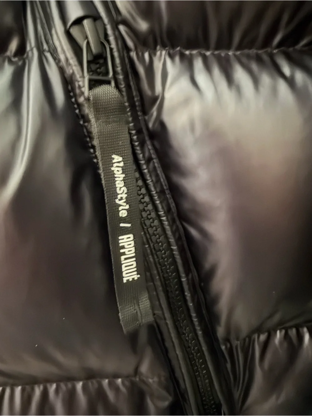 Alphastyle shiny black