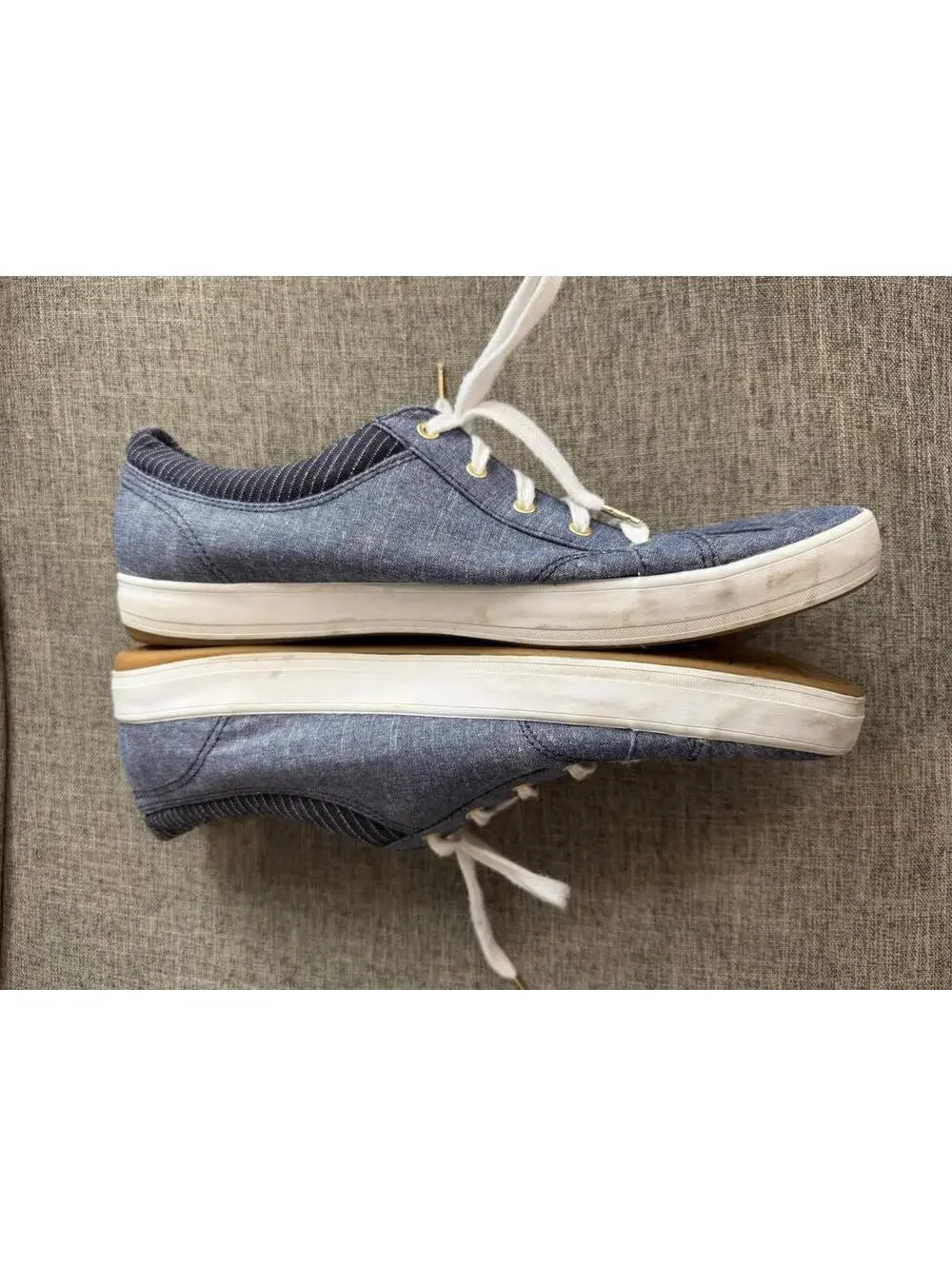 Keds center chambray