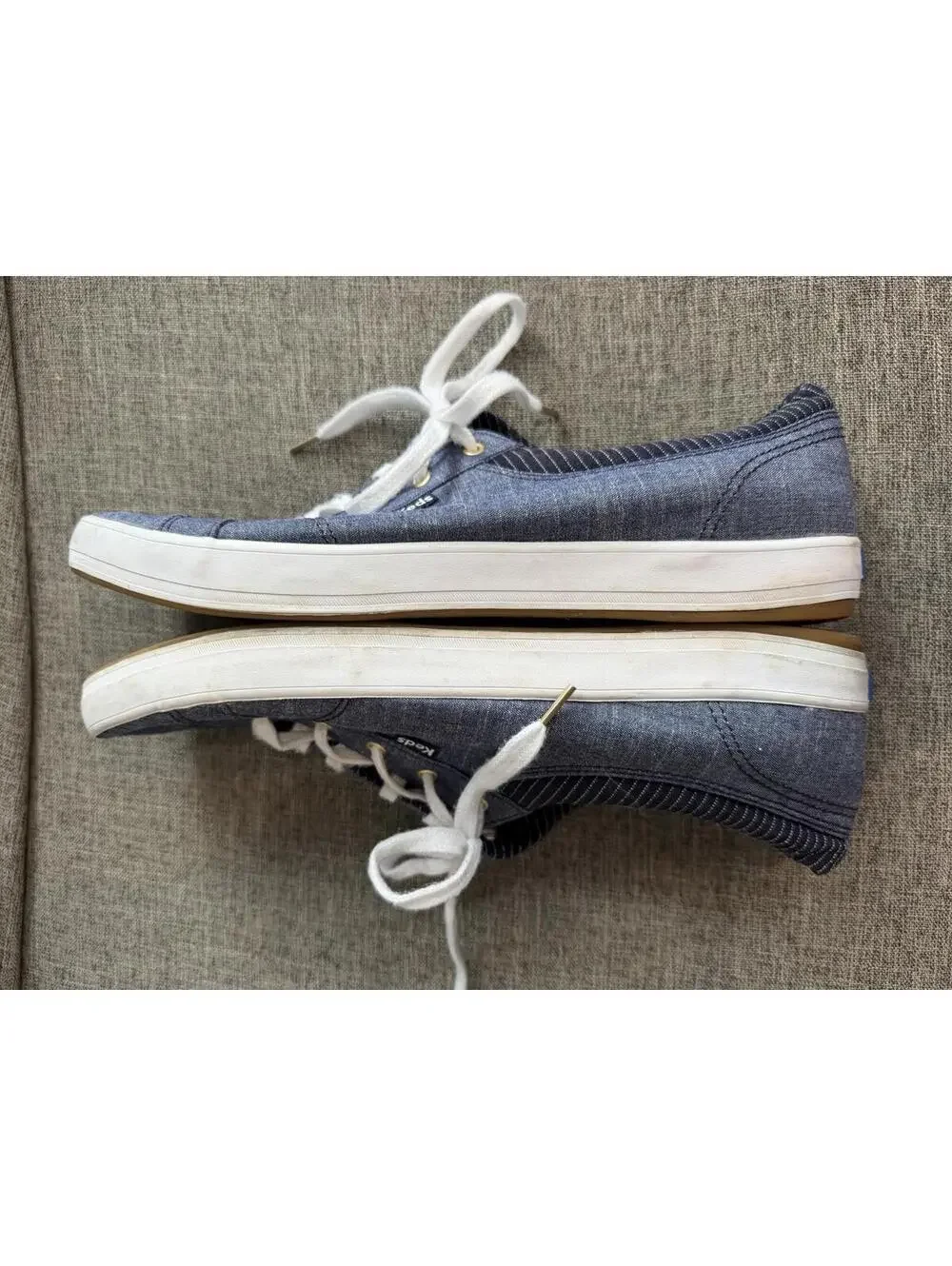 Keds center chambray