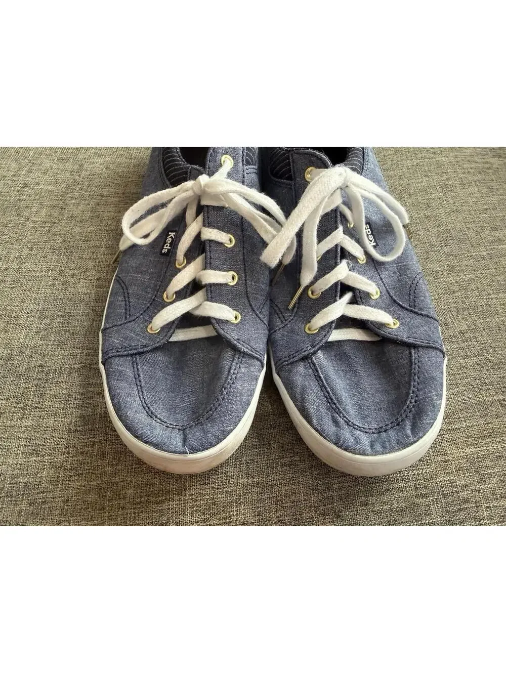 Keds center chambray