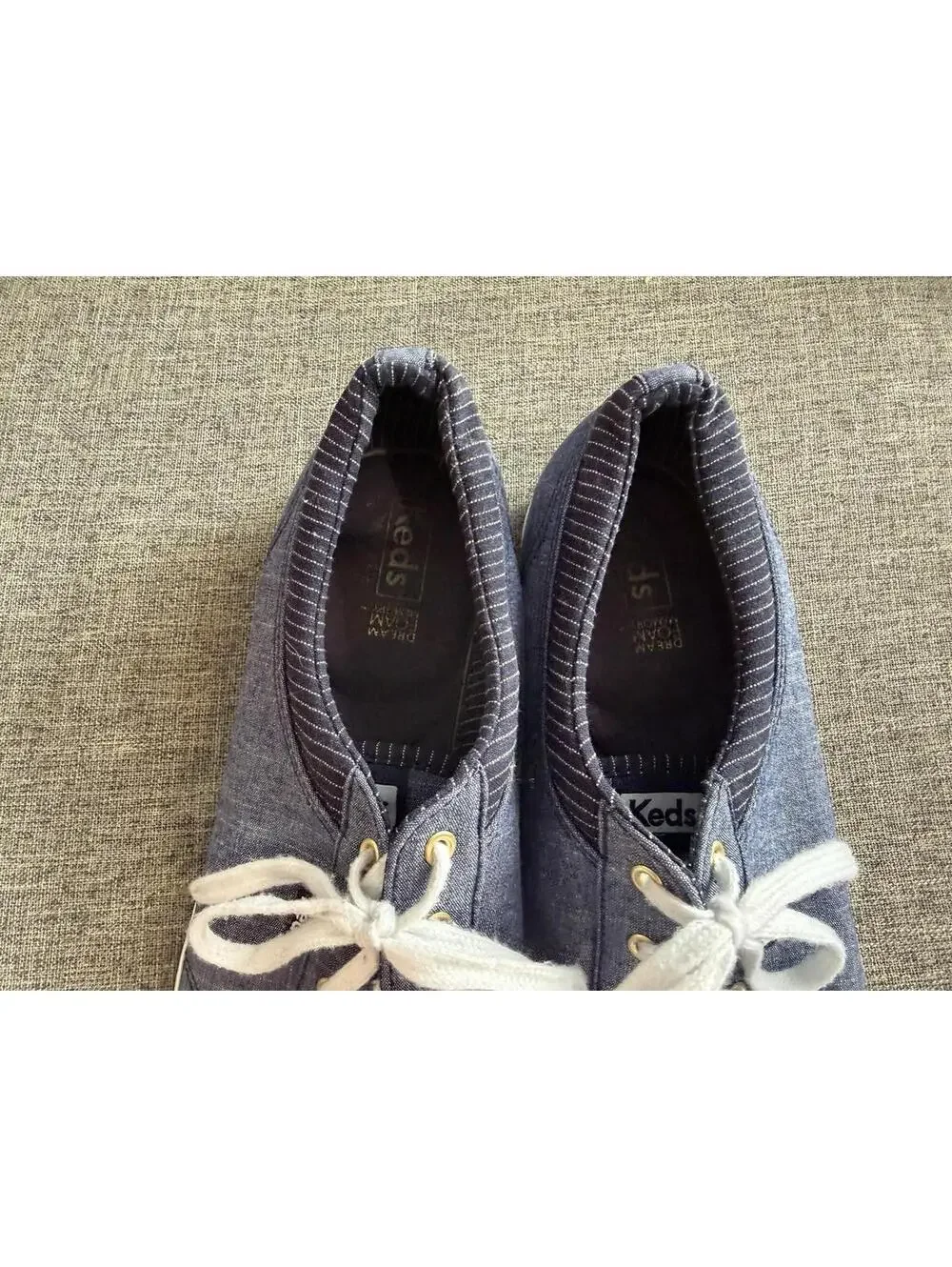 Keds center chambray