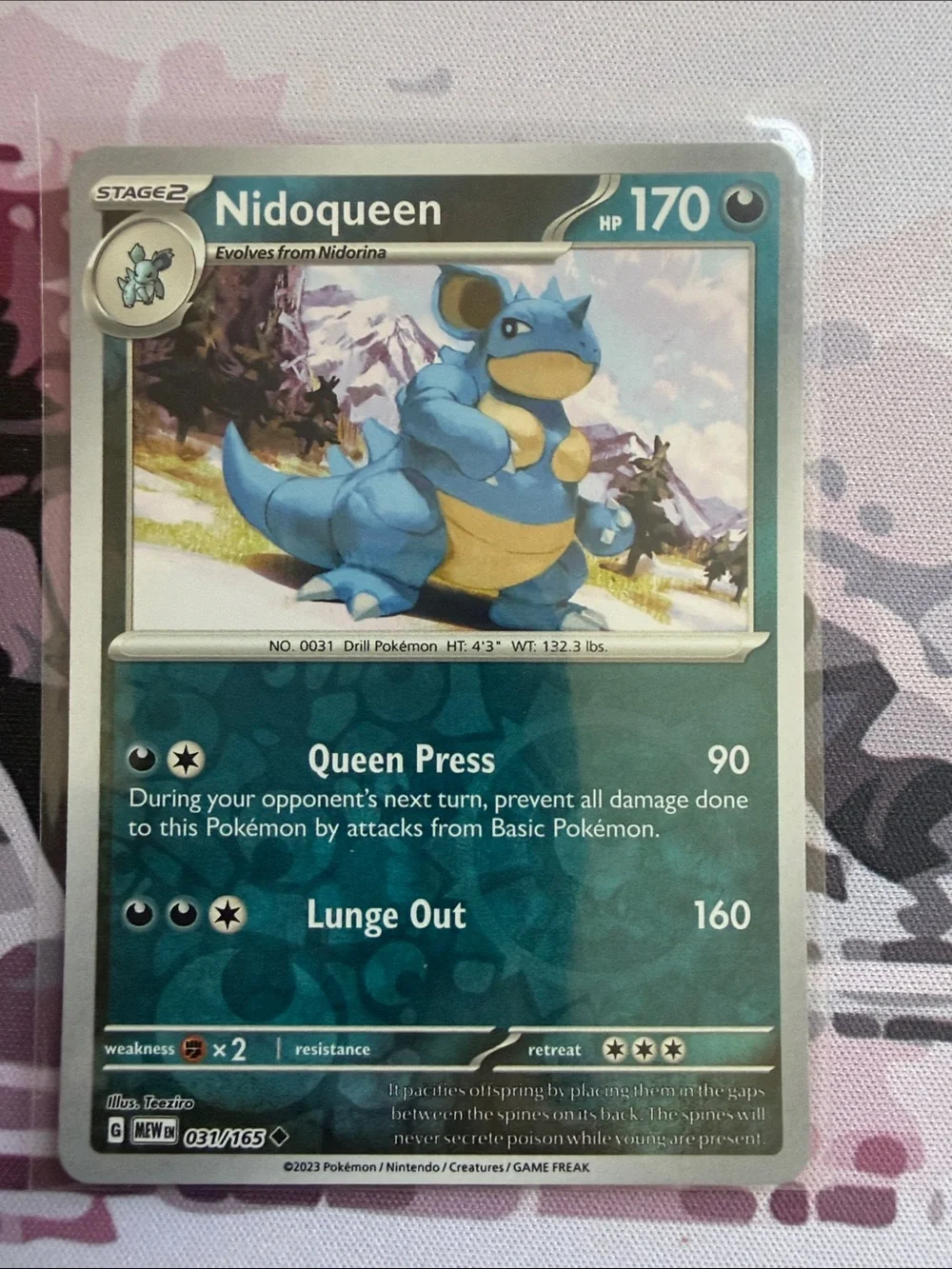 Pokemon nidoran nidorina