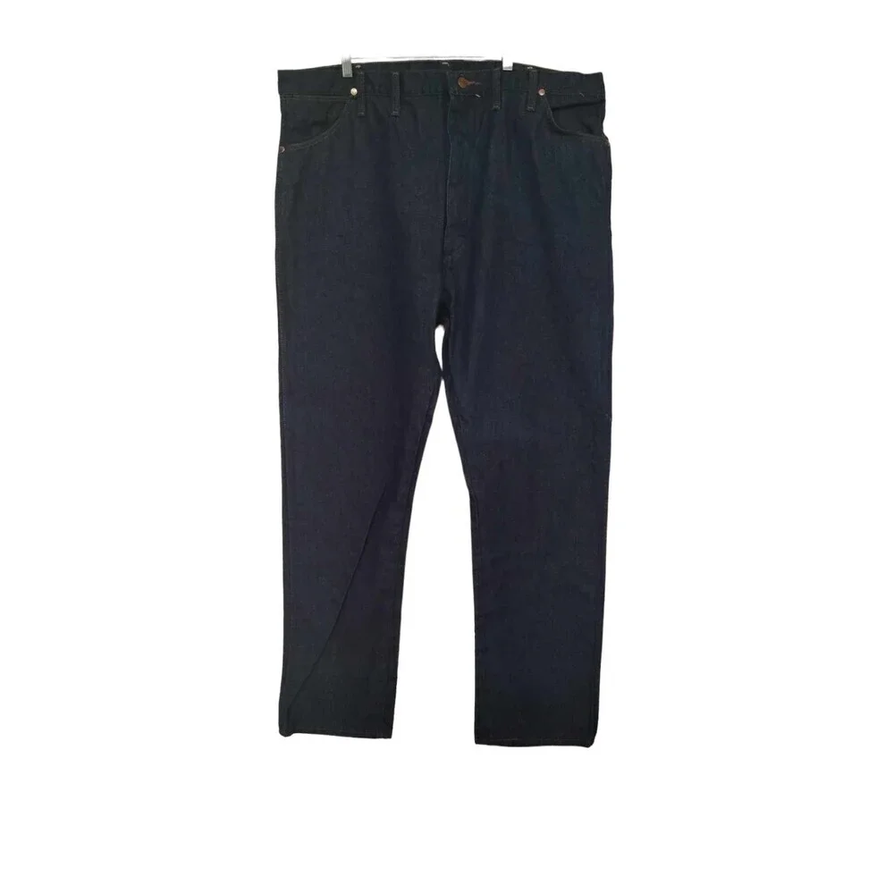 Wrangler Men's Dark Wash Straight Leg Jeans‎