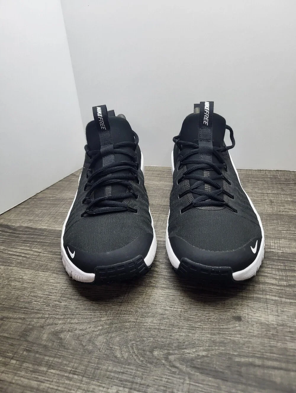 Nike Free Metcon 6 Black White Training Gym Shoes FJ7126-001 Women's Size 9
