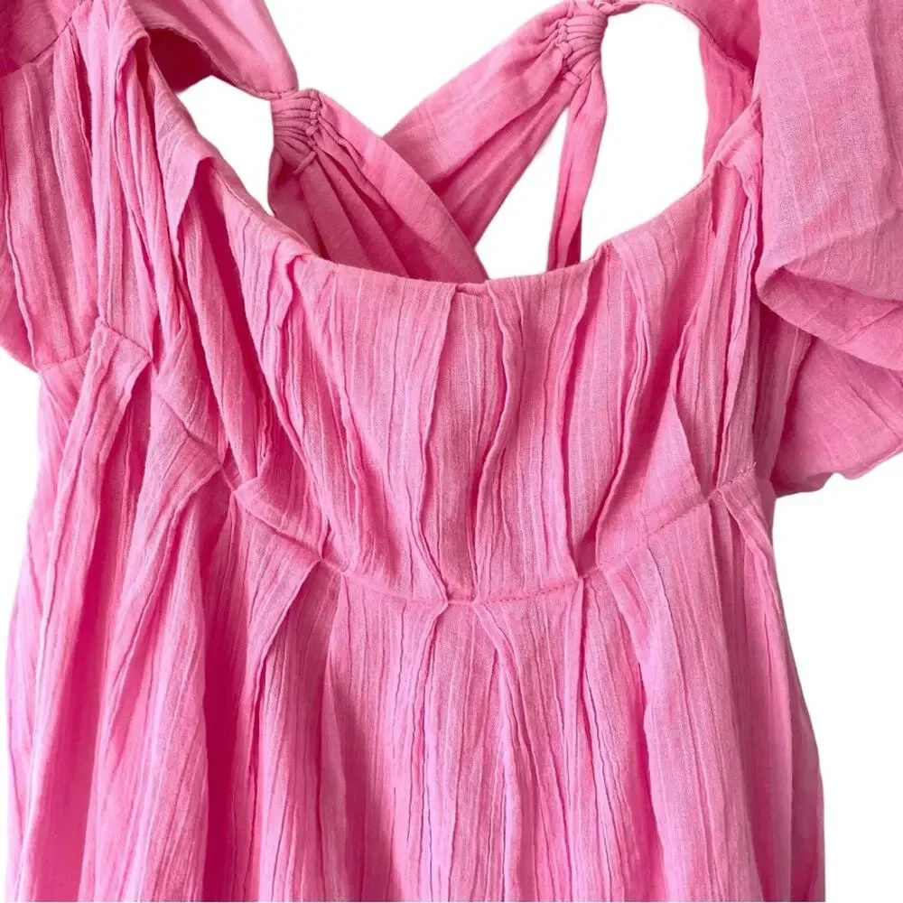 Free People chic pink