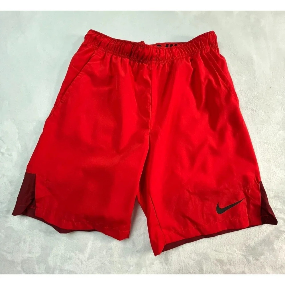 NWT NIKE Dr-FIT Totality Mens S Shorts Red‎  8