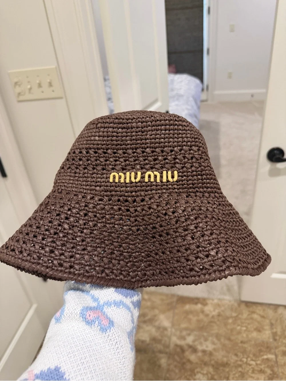 Miu Miu hand crocheted