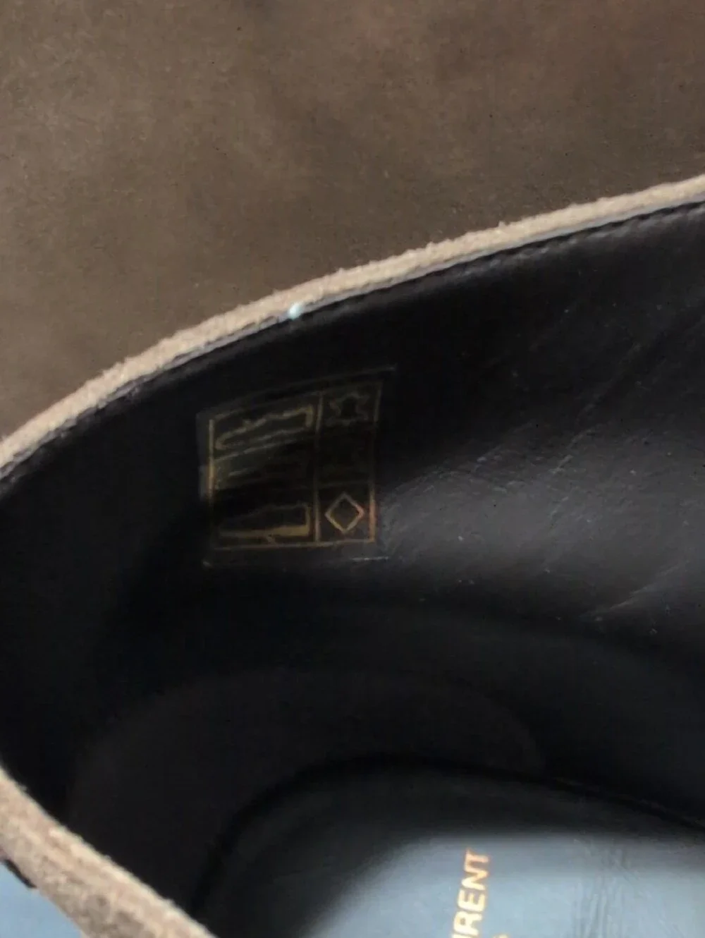 Saint Laurent Black Presentation Box with White Logo Center