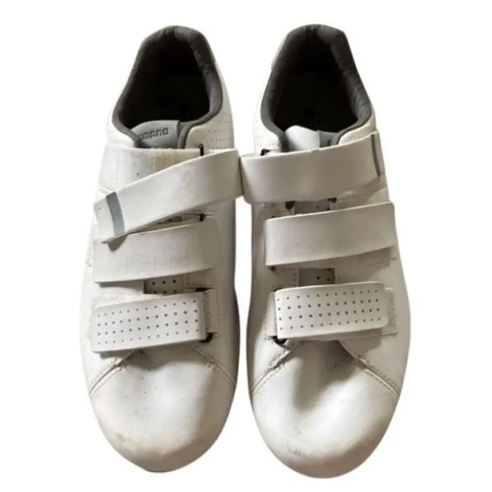 Shimano SH-RT500-W W Women’s Size 7.8 White Road Bike Cycling Shoes W/Cleats