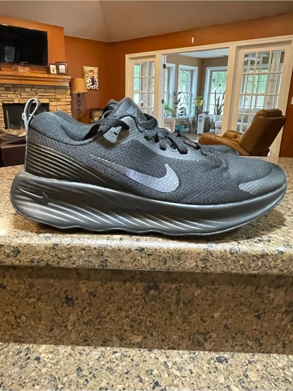 Nike Promina M Sz 7.5 W Sz 9 Athletic Running Walking Shoe Black FV5285-001