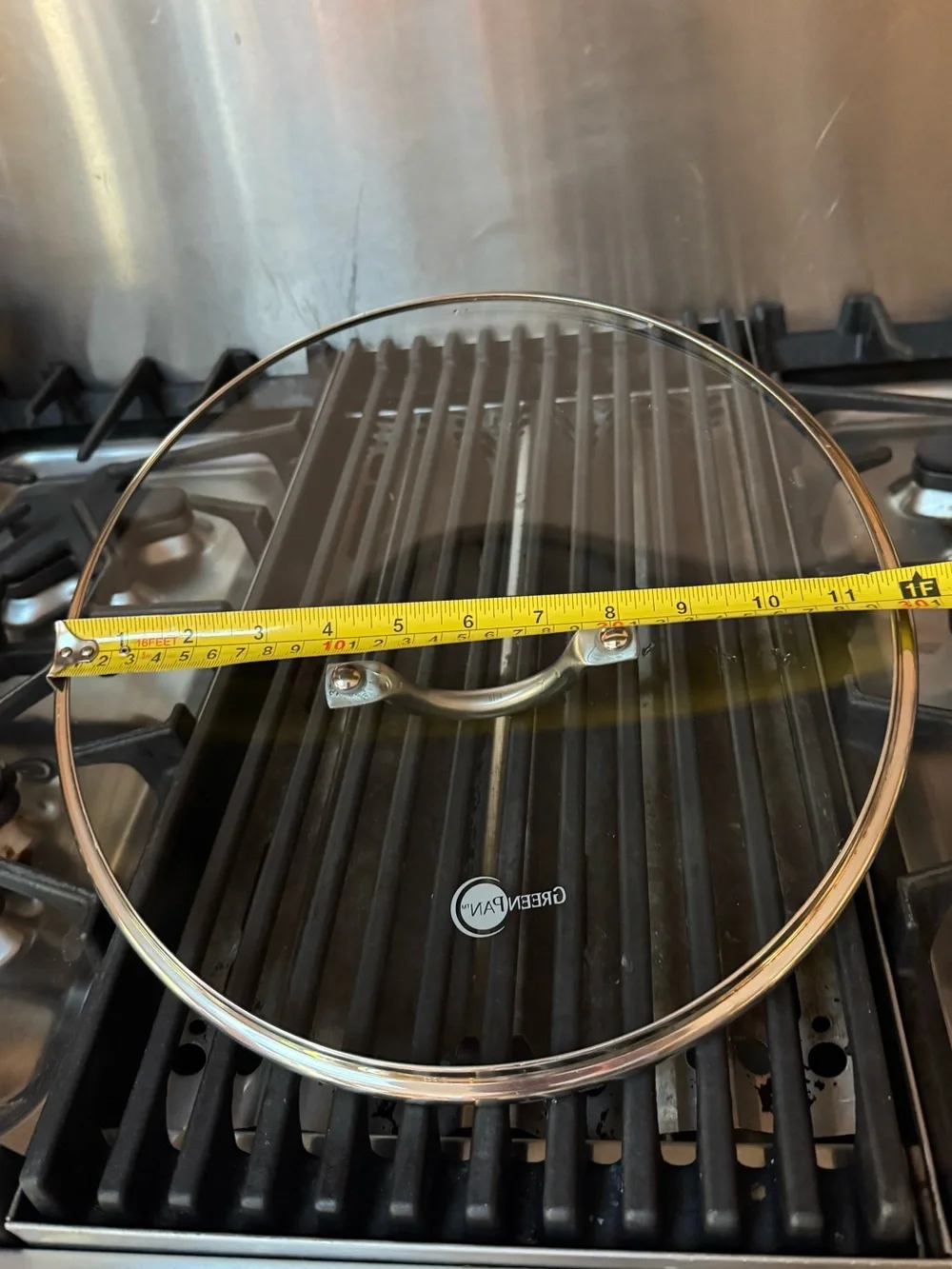 GreenPan clear tempered