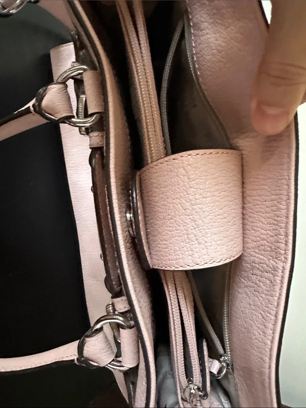 Michael Kors structured satchel