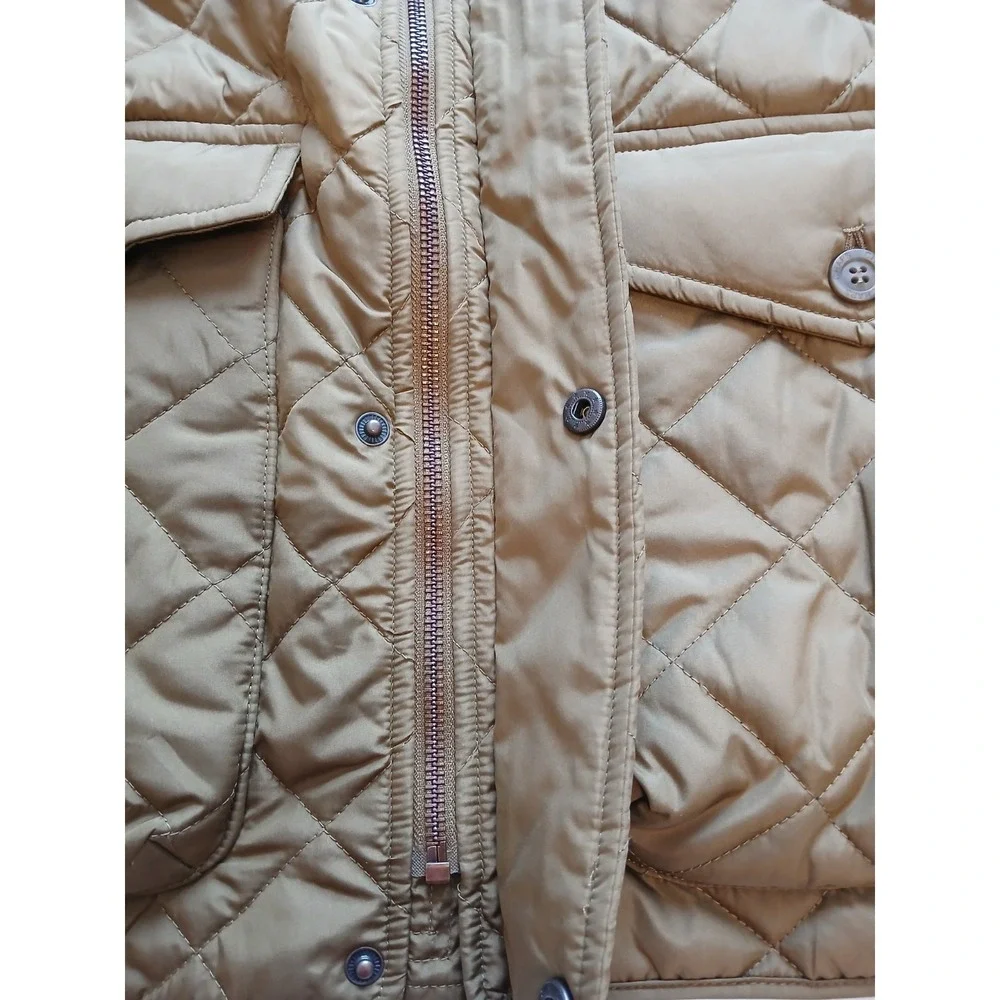 Chaps brown quilted