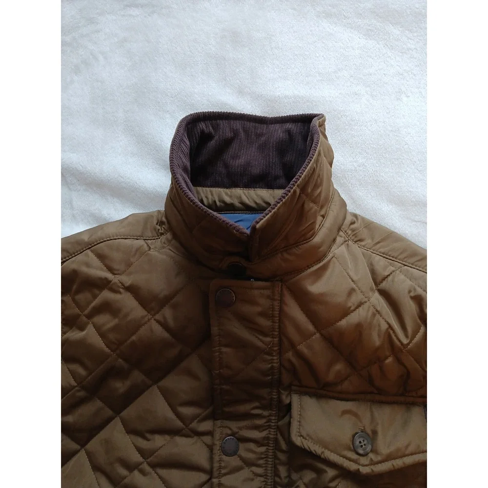 Chaps brown quilted
