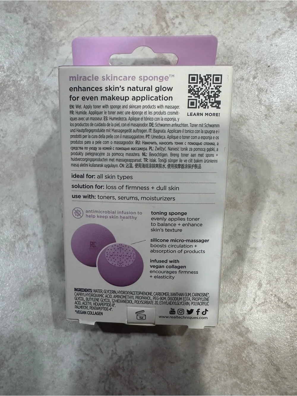 Real Techniques vegan collagen