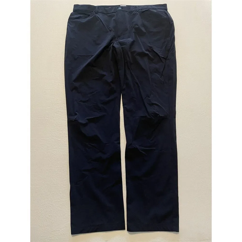 Levelwear 40 x 33 Black QUEST 5 Pocket Performance Tech‎ Golf Pants