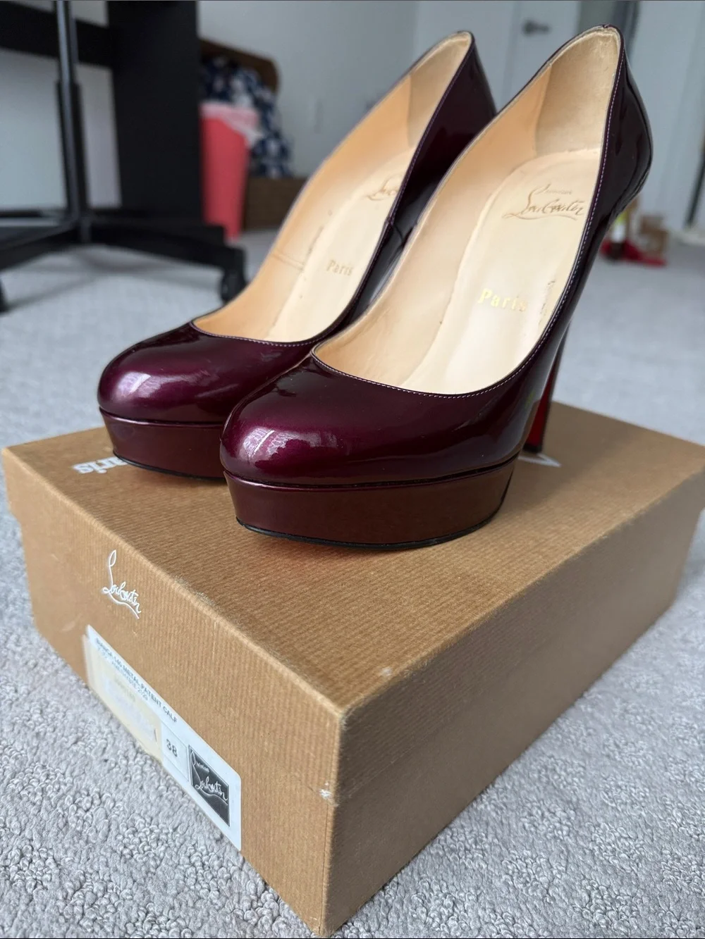 Christian Louboutin that patent