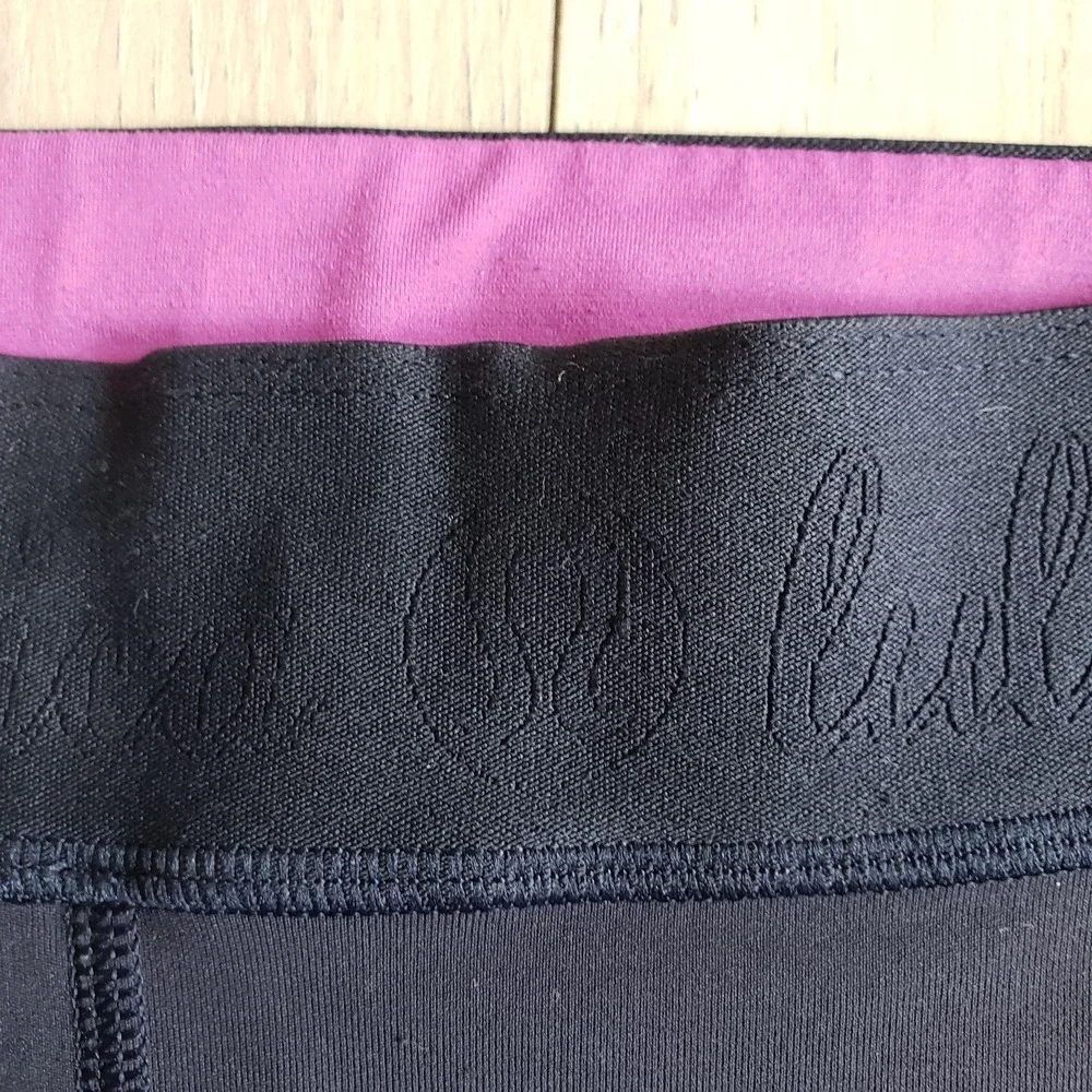Lululemon What The Sport 2Pc Set Womens 4 Black Cheetah Print Short Bra W7B61S