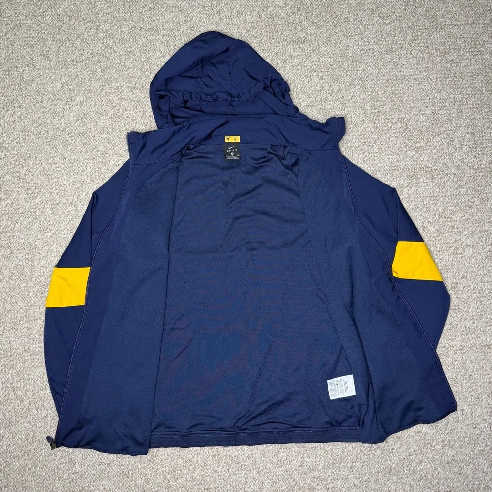 WVU Nike Dri-Fit track jacket