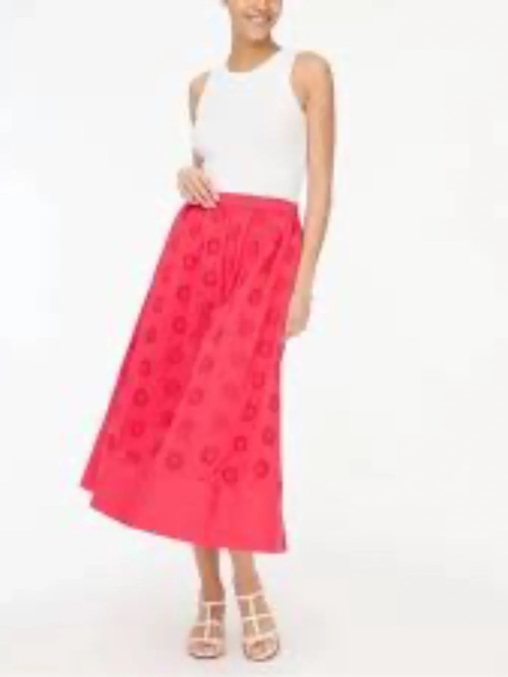 J. Crew feminine eyelet