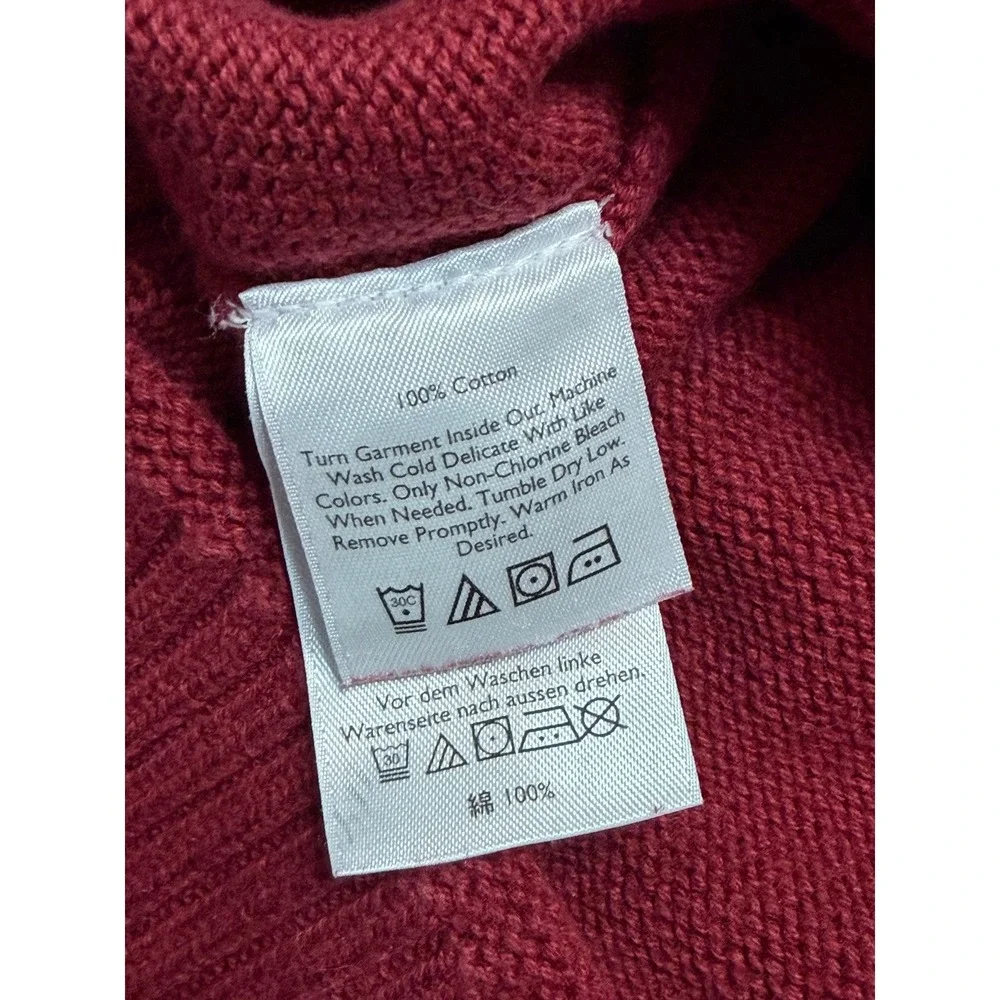 Eddie Bauer structured button cotton
