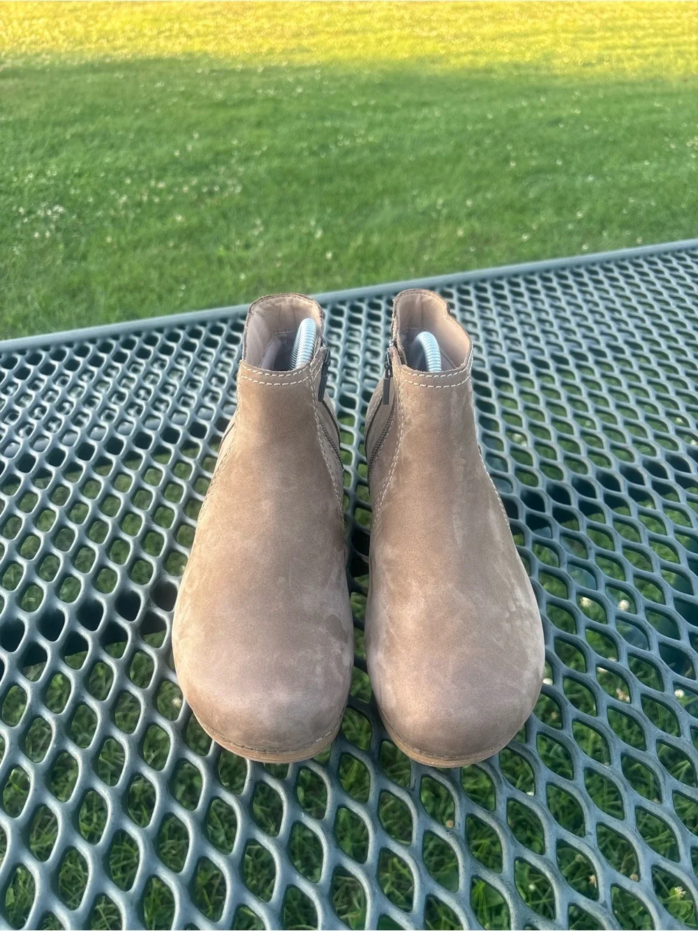 Dansko brown suede
