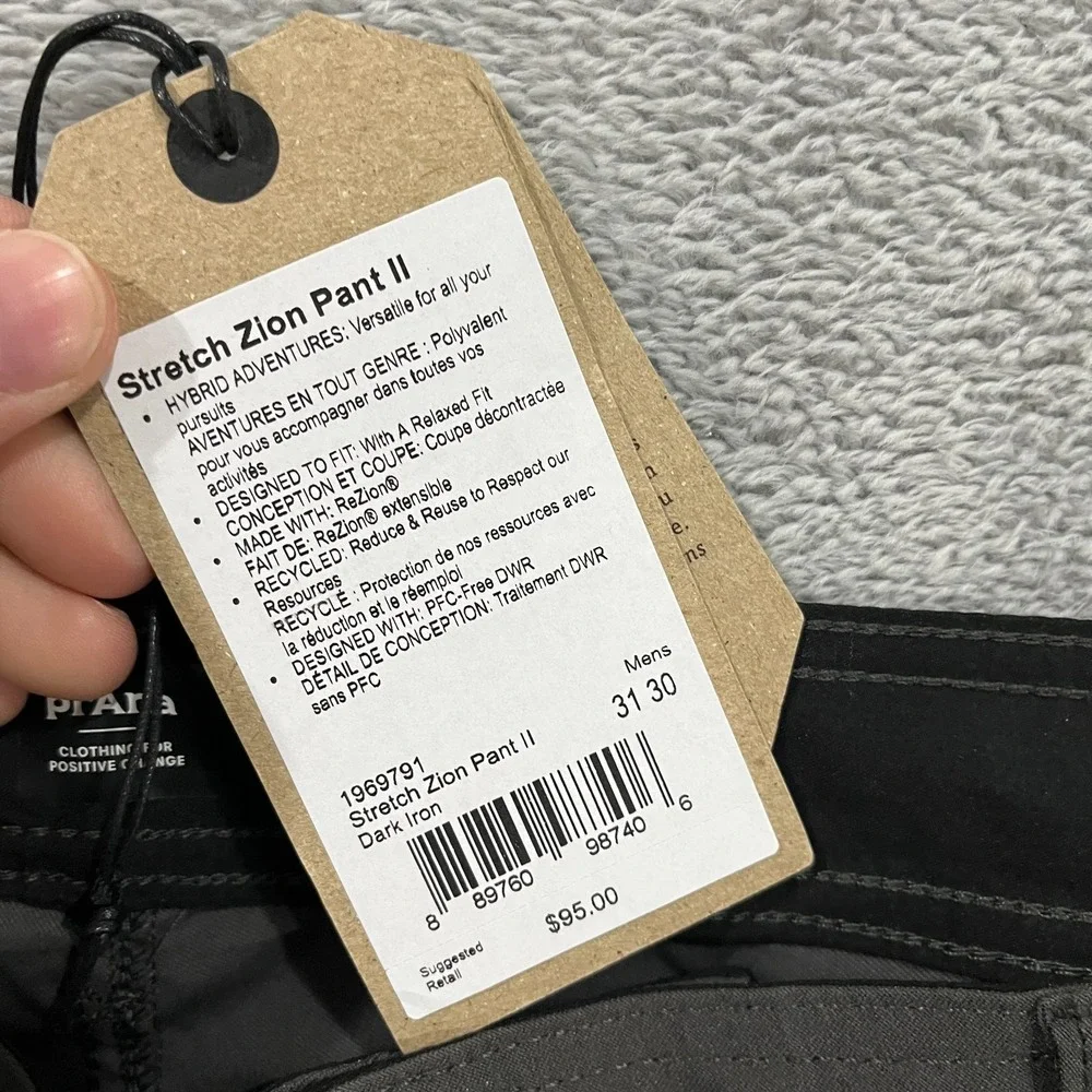 Prana zion pants
