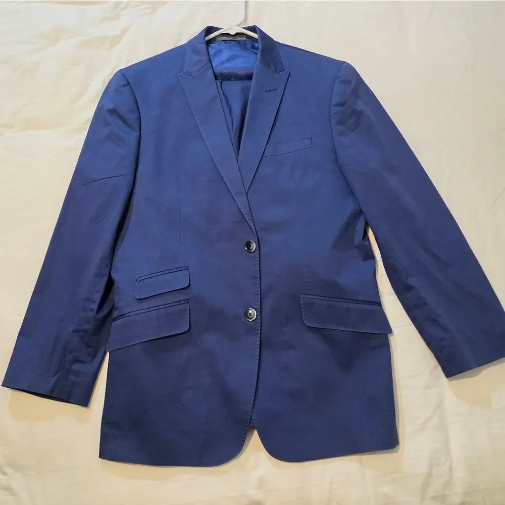 Ben Sherman Suit Mens 40R Pants 34/30