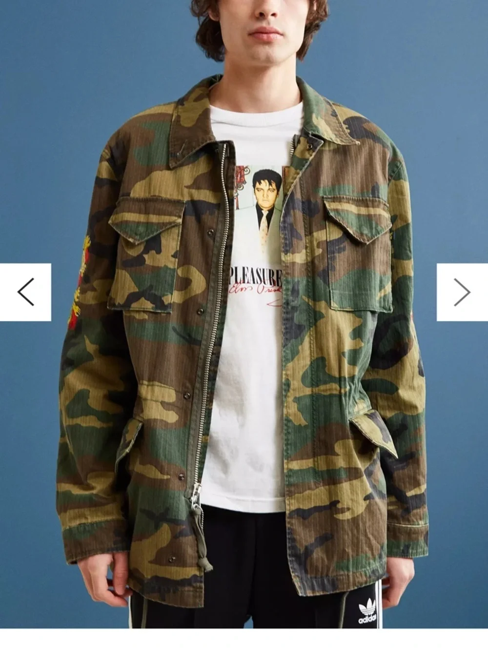 Alpha Industries Camo Dragon Tour Field Coat NWOT